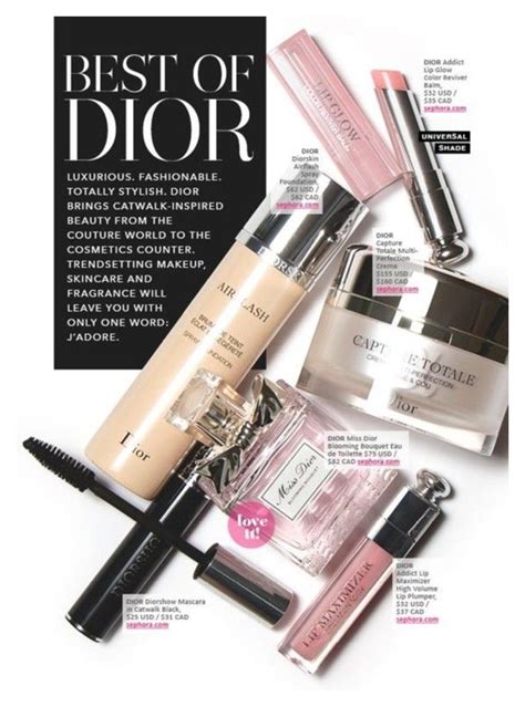 dior cosmetics catalog